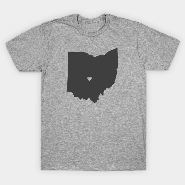 Ohio Love T-Shirt by juniperandspruce